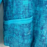 Reebok  Size Large‎ Jacket Blue Zip Up Stretch Activewear Athletic Gym Outerwear Photo 2