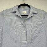 J.Crew Hi/Low Striped Short-sleeve Popover Sz S Photo 6