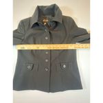 Di Vita Di Luxe‎ Black Button Up Jacket Cropped 8 Workwear Figure Flattering Photo 2