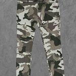 NEW YORK & COMPANY | Mid Rise Camo Ankle Crop Stretch Skinny Pants Size 10 Green Photo 4