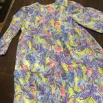 Lilly Pulitzer  Martine Dress Women's XS  Dew Drop Stay Fly V-Neck Green Lined Photo 8