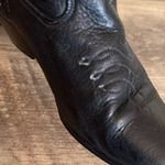 Laredo Vintage 90s  Black Leather Cowboy Boots Women’s Size 5.5 USA Made Western Photo 12