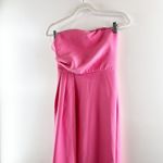 Keepsake The Label Strapless Slit Wrap Midi Dress Pink 4 Photo 8