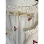 Marie Oliver  White‎ Embroidered Gia Dress size medium Photo 1