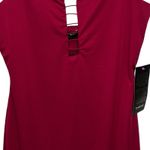 Bebe  XL Spaghetti Strap‎ Beautiful Red Bodycon Bandage Dress NWT Photo 2