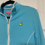 Magnolia Lane Collection The Masters Golf Full Zip Up Jacket Augusta Medium Blue Photo 1