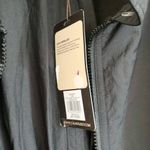 Calia by Carrie Calia Black Water Repellent Trench Coat US Small Medium Photo 4