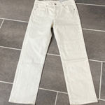 AG Adriano Goldschmied AG Saige Hi-Rise Straight Jeans size 29X30 Photo 0