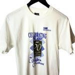 Urban Outfitters Vintage Worden School 50th Anniversary Graphic T Shirt Large White Unisex Fit Photo 1