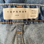 Topshop Super Ripped Mom Jeans in mid blue Size 26 Photo 5