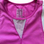 lucky in love  Pink Mesh Panel Tank Top Sz S NEW Photo 1