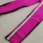 High rise foldover mesh fuschia legging Pink Photo 6