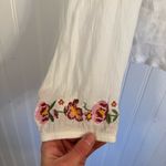 Love Peace Lazy Days Women’s White Long Sleeve Sheer Embroidered Blouse Size L Size L Photo 3