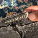 Alice + Olivia  grey black pants size 4 Photo 5