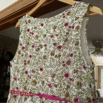 Chelsea and Violet  Pink Floral Bohemian Sleeveless Midi Dress Photo 4