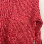 Free People Sweet Jane Strawberry Pink Crochet Sweater Size XS Photo 1