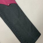 Vintage Western Ethics Jeans Vest Top Pants Country Maroon Black Women Two Tone Red Size undefined Photo 15