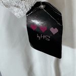Three Hearts Long lace lined sleeves white dress size XS NWT Photo 3
