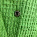 Sag Harbor  womens waffle knit shirt jacket green petite XXL Photo 1