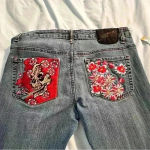 Ed Hardy Vintage  Jeans. Circa 2002. Size 30 Photo 1