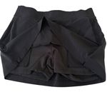 Athleta Hybrid Mini Skort Skirt Black Running Golf Tennis Pull On SZ 6 Photo 3