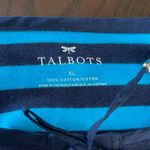 Talbots Nautical Striped Lace-Up shirt midi dress Photo 5