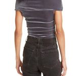 ALIX NYC Grove Twisted Bodysuit silver Photo 2