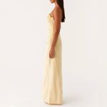 Peppermayo  - Xena Gathered Maxi Dress - Yellow Photo 3