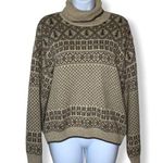 Woolrich  beige embroidered knit turtleneck sweater Photo 0