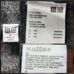 Uniqlo Cashmere Classic Turtleneck Sweater In Dark Grey Charcoal Size S Photo 1