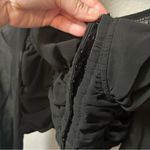 Ever B Corset Smocked Blouse Black LARGE Photo 3