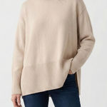 Gap Knit Sweater Beige Crew Neck Long Sleeve Oversized Casual Women's XXL NWT Photo 0