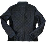 Max Mara  Weekend Black Quilted Nylon Tech Fabric High Neck Puffer Coat Jacket Photo 2