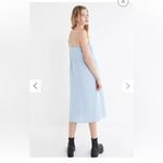 Urban Outfitters  Melanie Linen Babydoll Midi Dress size M Photo 2