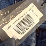 Cenia Convi NWT Cenia Medium Wash Blue Jeans with Leopard Print and Bling Side Trim Size 16W Photo 4
