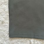 Edikted Dress Shae Cups Cut-Out Mini Ribbed Bodycon Olive Sz S NWT New Photo 7