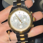 Tissot PR 100 Two-Tone Chronograph Authentic Photo 0