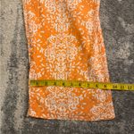 NWT As U Wish Orange Floral Maxi Romper Photo 7