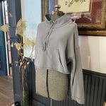 Free People  We The Free Kitty Half-Zip Cotton Pullover in Frosted Earth Sz L 💛🎀 Photo 2