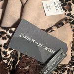 Melrose and Market Leopard Print Lace Trim Camisole Top Photo 7