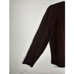 Ralph Lauren Lauren  Women' Size Large 100% Cotton Long Sleeve Solid Brown Blouse Photo 1