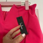 Lulu’s Power Of Love Strapless Jumpsuit Pink Photo 4