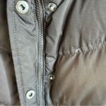 Gap Vest Women Large Brown Puffer Down Faux Fur Hood 2007 Puffy Skater Snow Y2K Photo 5