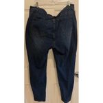 SheIn  Curve Mom Jeans‎ High Rise Dark Wash Denim Comfort Stretch 2XL Photo 3