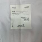 FIGS White Lab Coat Shoulder Flap Back Flap Button Up Collar Womens Size XS Photo 10