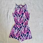 Lilly Pulitzer Women’s  Gianna Romper in Nauti Navy Print size XS Photo 1