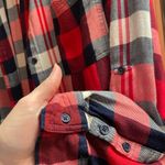 Como vintage Women’s large‎ plaid button up shirt. EUC Photo 3