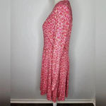 A loves A floral cherry print dress size L rayon Photo 2