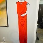 Atlein Red Jersey Sleeveless Crewneck Side Zipper Closure Jersey Dress Size S Photo 1