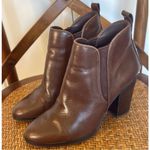 Michael Kors  chocolate leather boots size 7 Photo 10